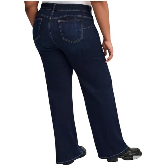 Torrid Bombshell Wide Leg Jeans Size 24T - Picture 9 of 15